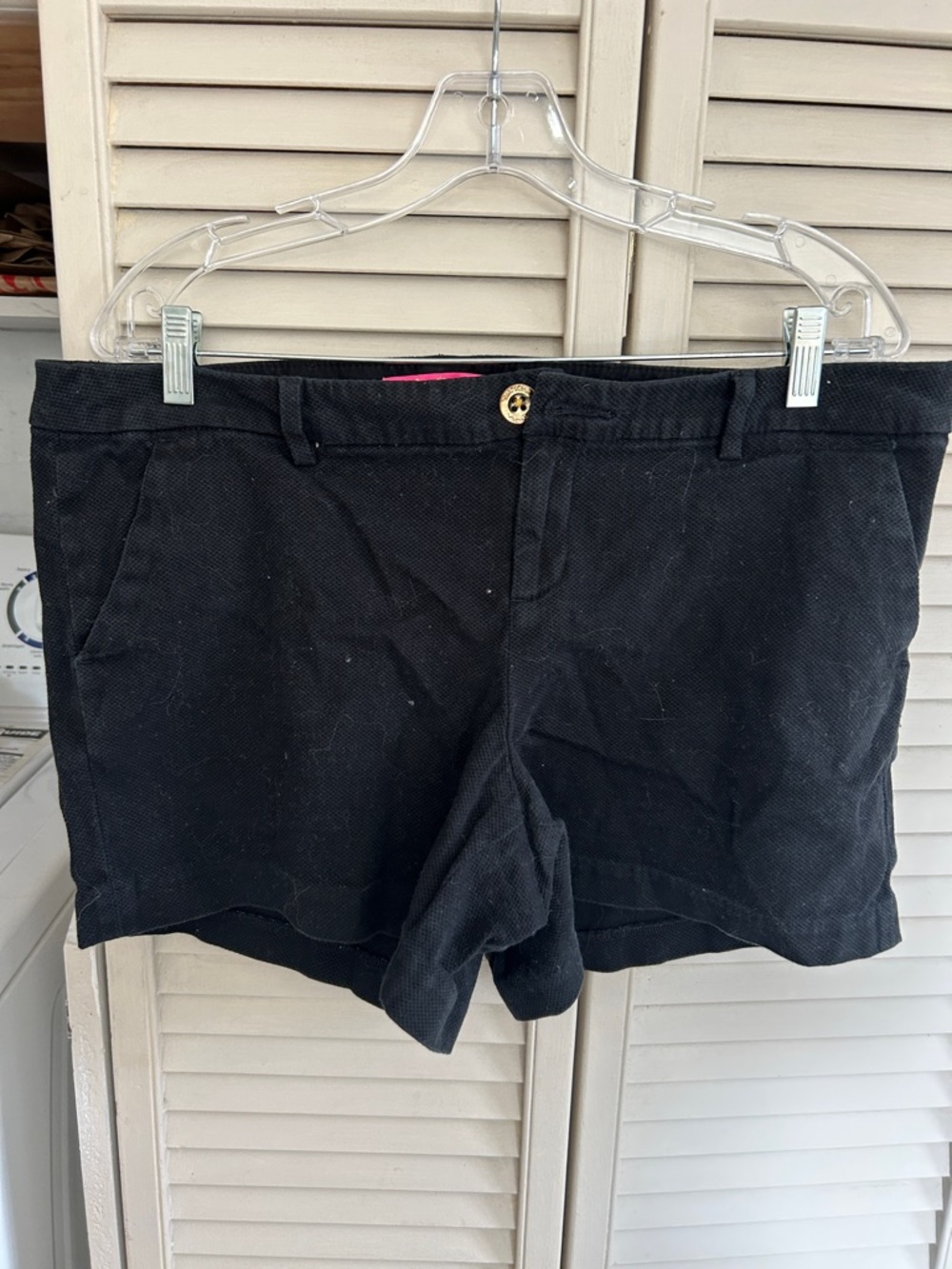 Lilly Pulitzer Black Women's fabric Shorts
